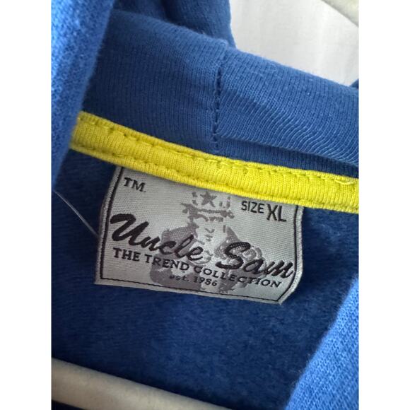 Uncle Sam Sports Blue Hoodie - XL - Picture 6 of 7